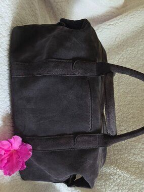 Suede Smoked Black/Grey Bag